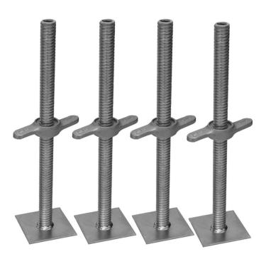 Imagem de Sapata Ajustável / Regulável Andaimes Tubular 1. 4 Peças