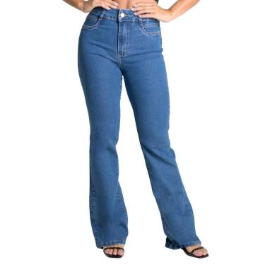 Imagem de Calça Jeans Sawary Boot Cut - 278900 - Azul médio 36-Feminino