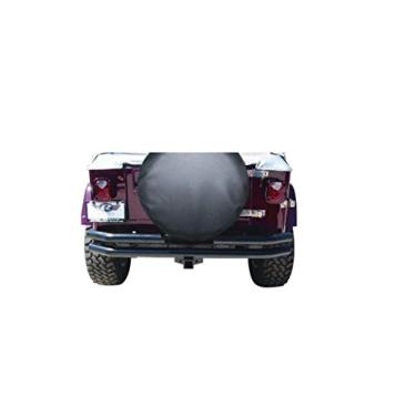Imagem de Capa de pneu reserva 773565 da Rampage Products para pneus de 33 a 35 polegadas, com compartimento para câmera para Jeep Wrangler JL 2 portas 2018