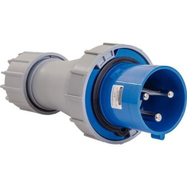 Imagem de Plugue Móvel Industrial 2P+T 125A 220-250Vca 6H Tramontina