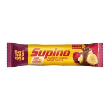 Imagem de Barra de banana maçã canela choc ao leite 24g bananabrasil - BANANA BR