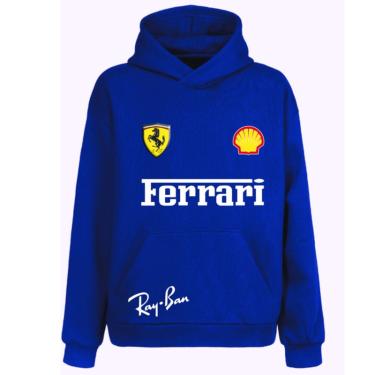 Imagem de Moletom Ferrari F1 Kangaroo unissex de algodão de alta resistência