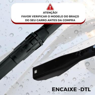 Imagem de Palhetas Limpador Parabrisa em Silicone Específica Ford Ka 2014 2015 2016 2017 2018 Tiger Auto Jogo com 2 Unidades Flat Silenciosas Alta Durabilidade Encaixe Original