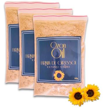 Imagem de Farinha De Semente De Girassol Solarizada 750g 100% Pura Natural Sem Glúten Low Carb