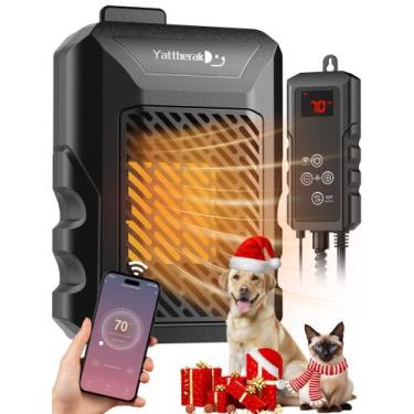 Imagem de Aquecedor para Casinha de Cachorro Yattberak - com Controle Remoto e T