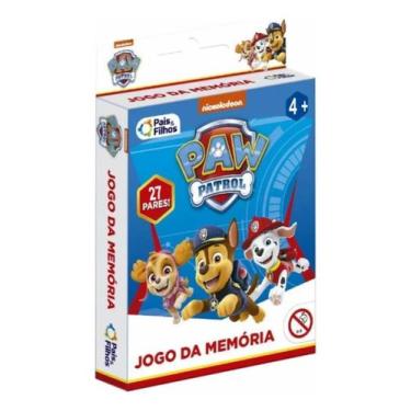 Imagem de OGO DE CARTAS MEMÓRIA PATRULHA CANINA PAIS E FILHOS 792490 Azul, Azul