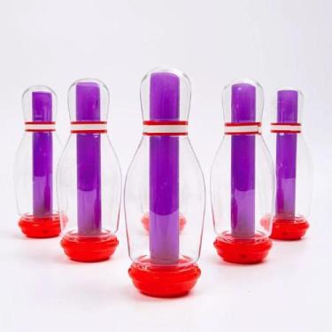 Imagem de Conjunto Jogo De Boliche Luminoso 6 Pinos Com Led - Castela - Castela 