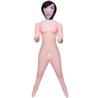 Imagem de Boneca Inflável Love Doll Completa 3D, Realismo Máximo com 2 Orifícios, Prazer Seguro e Intenso