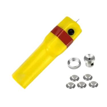 Imagem de UGPLM Discos de moagem de ferramentas do modelador de ponta da sugestão de bilhar, refrigeração de ferramentas de moldagem de ponta da piscina substituível, para Gorjeta Grande