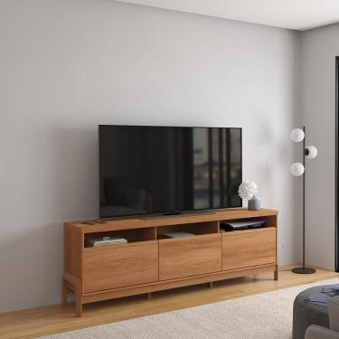 Imagem de Rack para TV até 70" Elegance 1,83m Lukaliam Móveis