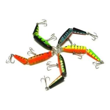 Imagem de Isca De Pesca Realista Crankbait Artificial Multi Articulave - MINYMIX