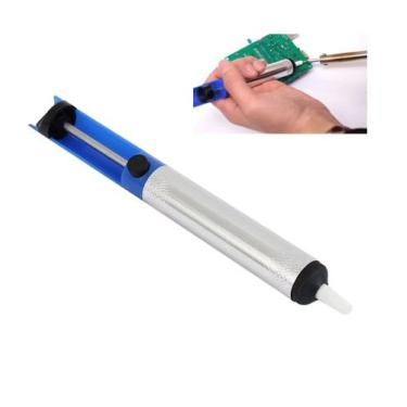 Imagem de Sugador De Solda P/ Estanho Alumínio Com Bico Removedor - TZN, 110/220