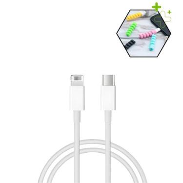 Imagem de Cabo Para Carregador Compativel iPhone 14 13 12 11 X Lightning MFI Tur