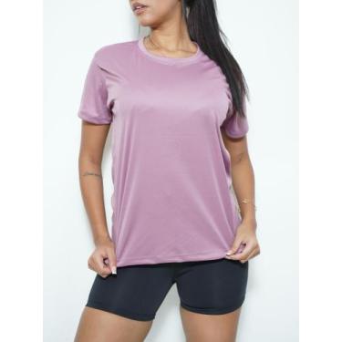 Imagem de Camiseta Dry Fit Em Poliester Academia/ Musculação/ Caminhada/ Treino 