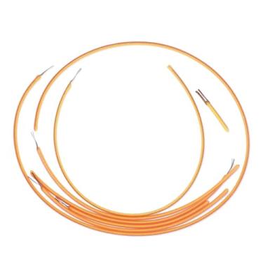 Imagem de QIROGKC 10 peças DC3V 25/128/300 mm Filamento LED Filamento Edison Lâmpada LED Bead Diodos Led Peças da Lâmpada LED 190 mm Rosa