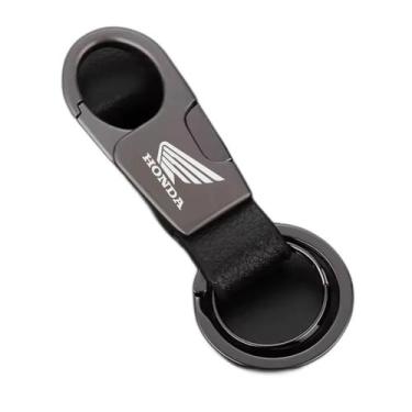 Imagem de Chaveiro Para Honda Moto Luxo Metal Cg 160, Bros, Xre B - Lualki Store