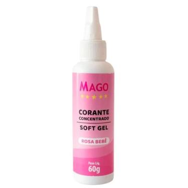 Imagem de Corante Soft Gel 60g Rosa Bebê - Mago