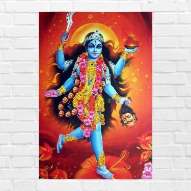 Imagem de Placa Decorativa Mdf Kali Tamanho 20x27cm Modelo 2