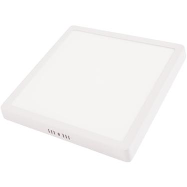 Imagem de Plafon Led Tramontina Quadrado De Sobrepor 18 W 6500 K Luz Branca