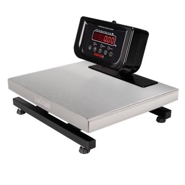 Imagem de Balança Digital De Plataforma Balmak Serie Mini Inox 120kg Remoto Com Bateria K-120ib-1/m