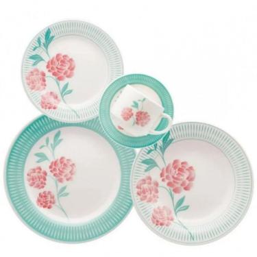 Imagem de Aparelho De Jantar 20 Peças Louça Retro Luxo Bloom - Oxford