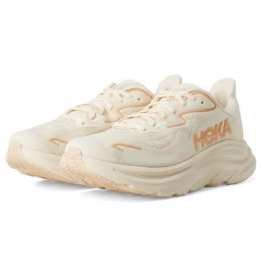 Imagem de HOKA Tênis feminino Clifton 10, Baunilha/bétula, 40