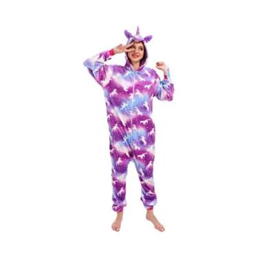 Imagem de Kigurumi Adulto - Macacão de Raposa ou Veado - Pijamas para Halloween 