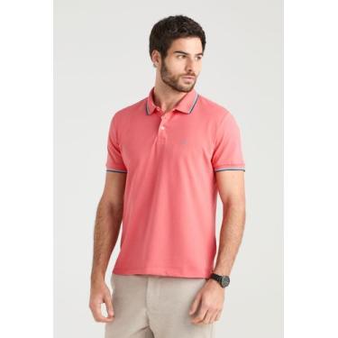 Imagem de Polo Manga Curta Docthos Slim Piquet, 055 rosa claro, G