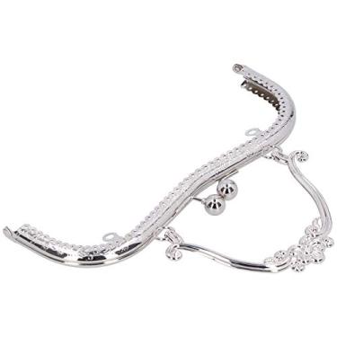 Imagem de YOUTHINK Retro -Metall -Money Exchange Frame Com Uma Alça Cunhada, Acessórios de Bolsa de Armazenamento DIY, Moldura de Liga de 20,5 Cm para Bolsas, Bolsos de Parede e Trocas de Moedas (#3)