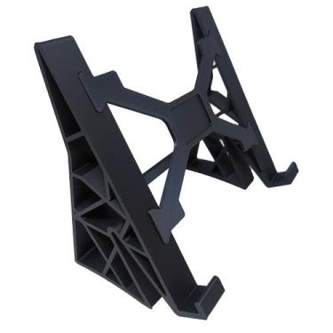 Imagem de Suporte De Notebook 180 Graus Laptop Ergonômico Cor Preto - Pupa 3D