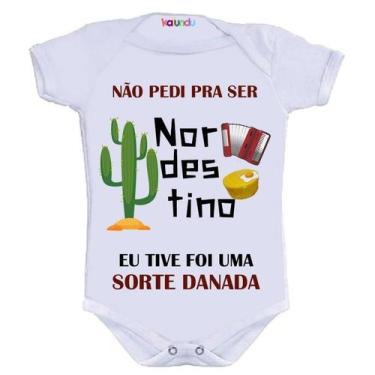 Imagem de Body Divertido - Não Pedi Pra Ser Nordestino - KALUNDU KIDS, P