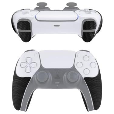 Imagem de eXtremeRate Punho Antiderrapante E Absorvente De Suor Playvital Para Controle Ps5, Almofadas Borracha Macia Texturizadas Profissionais Ps5 Com Adesivos Gatilho Botão Ombro - Edição Blindada
