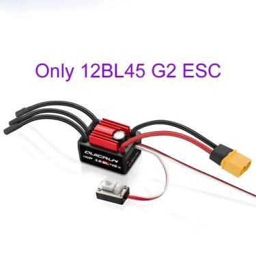 Imagem de 1/12 1/14 RC Carro Brushless Motor Sensorado HobbyWing QuicRun WP 45A 
