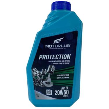 Imagem de Oleo Motor Motorlub 20W50 Api Sl Mineral 1L