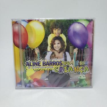 Imagem de Cd Aline Barros - Bom É Ser Criança Original Lacrado - x