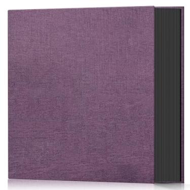 Imagem de popotop Álbum De Fotos 4X6 Com 1000 Bolsos Para Presentes Casamento, Álbuns Capa Dura Linho, Aniversário Família, Férias Bebê