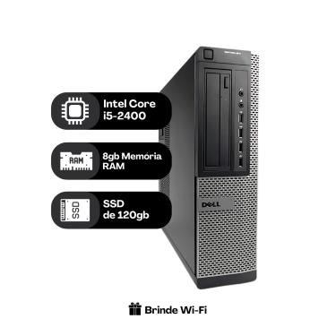 Imagem de COMPUTADOR DELL OPTIPLEX 790 I5-2400 8GB SSD128GB + HD500GB
