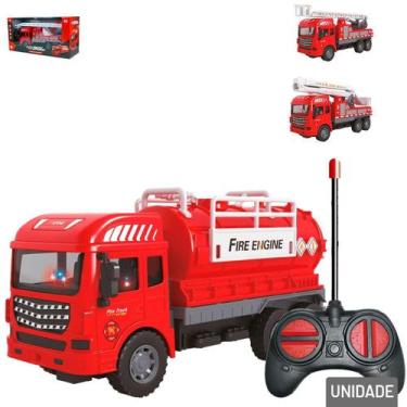 Imagem de Carrinho de Controle Remoto Bombeiro - Tudo em Caixa