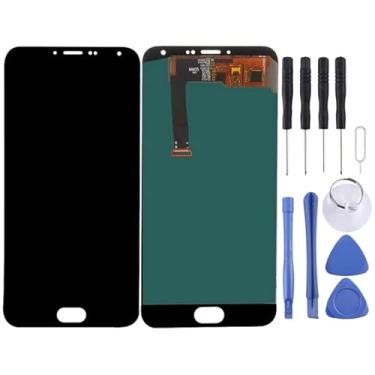 Imagem de YUNCHAO Acessórios telefônicos Tela LCD original para Meizu MX5 com o Digitizer Full Monty Substituição do telefone celular