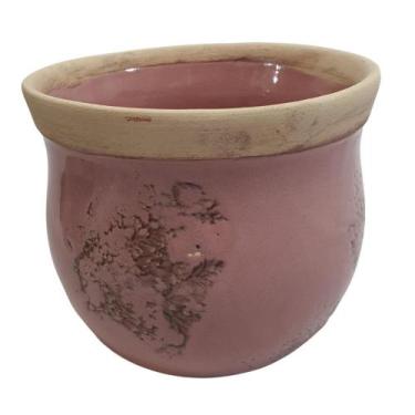 Imagem de Cachepôt Seleta Capri Cor Rosa 10 X 12 Cm - Anahí