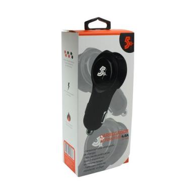 Imagem de Carregador Celular Veicular Carro Usb Ultra Rápido Original - 5+