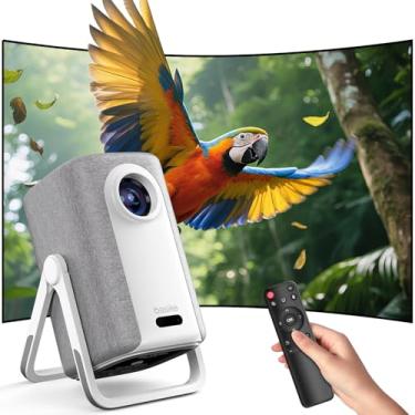Imagem de Projetor portatil, Projetor Inteligente Full HD 1080P, Bluetooth 5.4, Suporte 4K e Montagem 180°, LED Projector Auto de Correcção Trapezóide Horizontal, Cinema Portátil para Casa, Vendido pela Inava