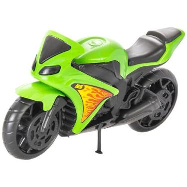 Imagem de Moto De Brinquedo Infantil 18cm New Racing Moto 1000 - Bs Toys