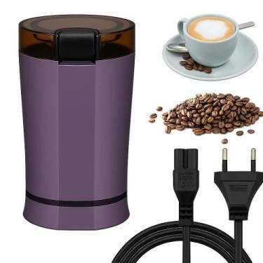 Imagem de Moedor de cafe automatico para cozinha bancada eletrico multiuso moe g
