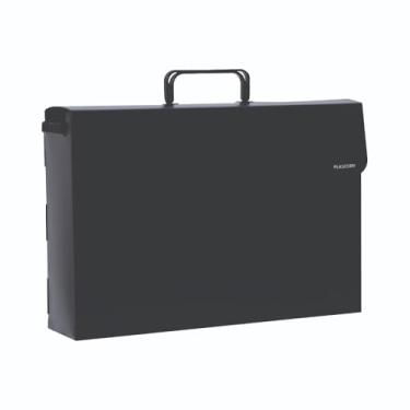 Imagem de Maleta Arquivo Slim, 6 Pastas Suspensas, Black