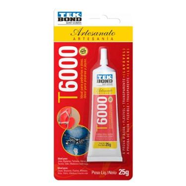 Imagem de Cola Adesivo Tekbond T6000 Artesanato 25g