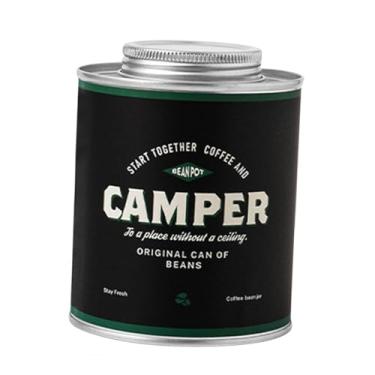Imagem de Generic Lata de café, armazenamento de grãos de café, lata multifuncional para chá e açúcar, pote para armazenamento de cereais, nozes, folhas soltas, chá, Style C
