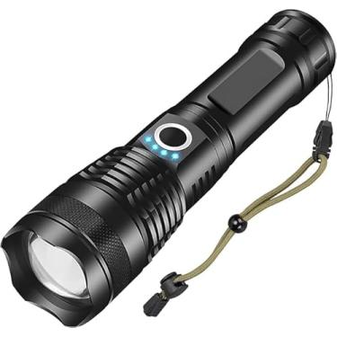 Imagem de Lanterna Tática Militar T9, Lanterna LED com Zoom Para Caça, Pesca e Segurança (MAX-7105)