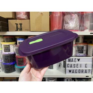 Imagem de Cristalwave Retangular Geração II 1,7 Litros Berinjela - Tupperware