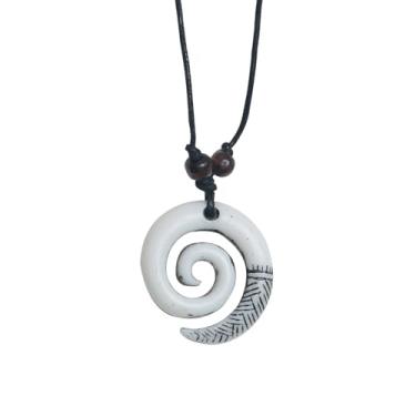 Imagem de JHJEWH Y2K Colar com pingente de redemoinho para mulheres, colar emo, fada, grunge, joias presentes para mulheres, one size, Liga de aço, Sem Pedra Preciosa